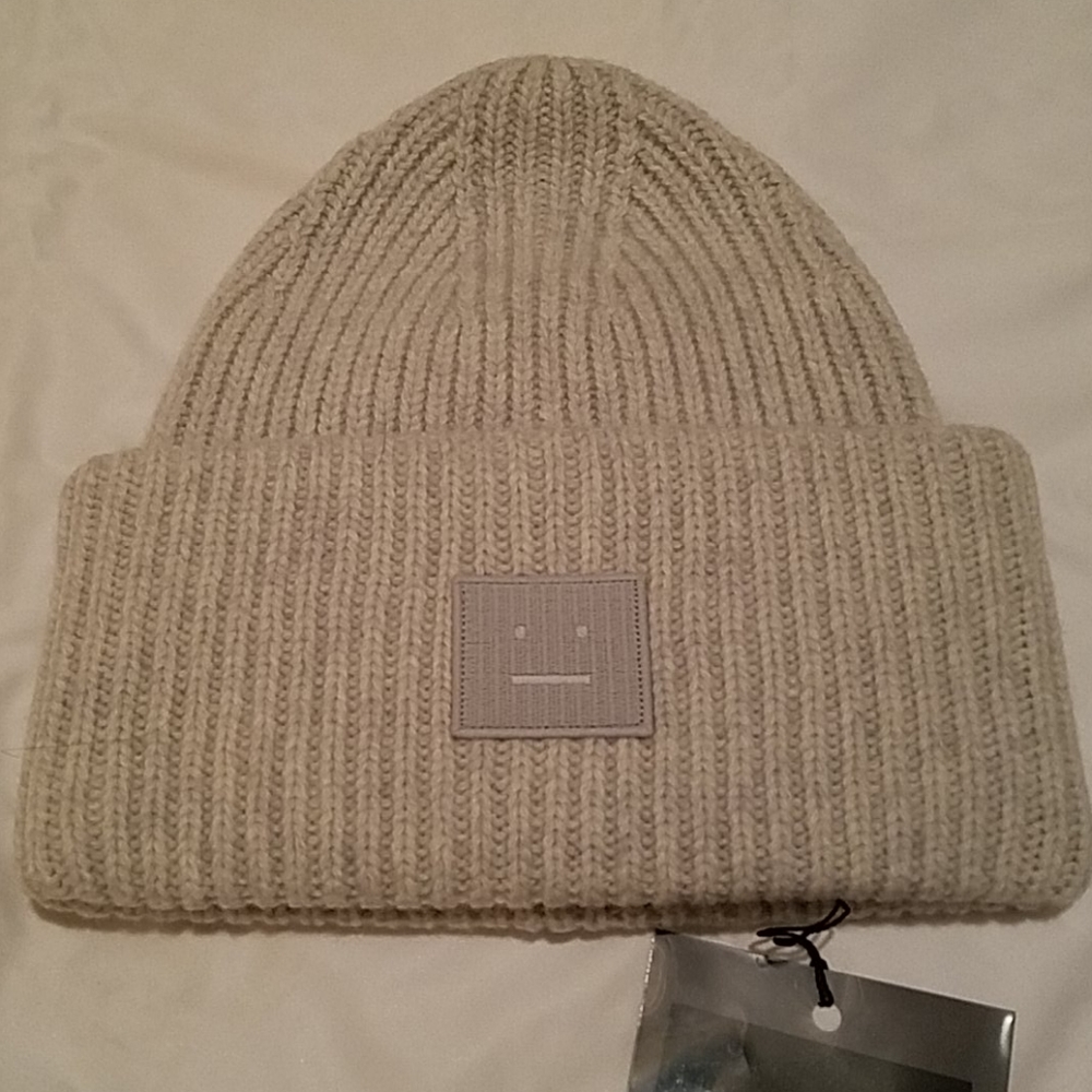 Acne Studios Grey Beanie